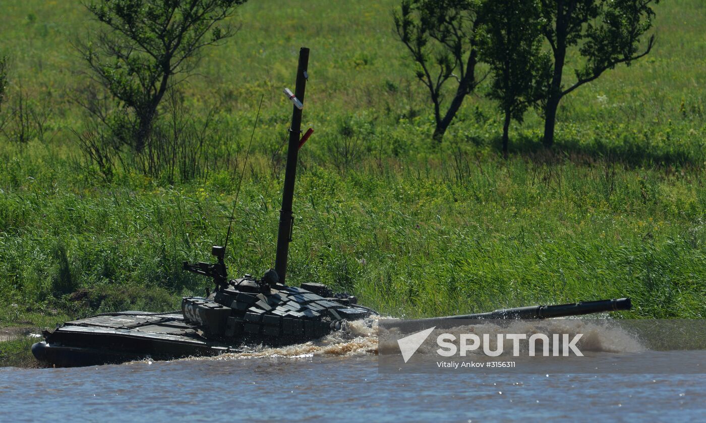 Military exercise in Primorye Territory