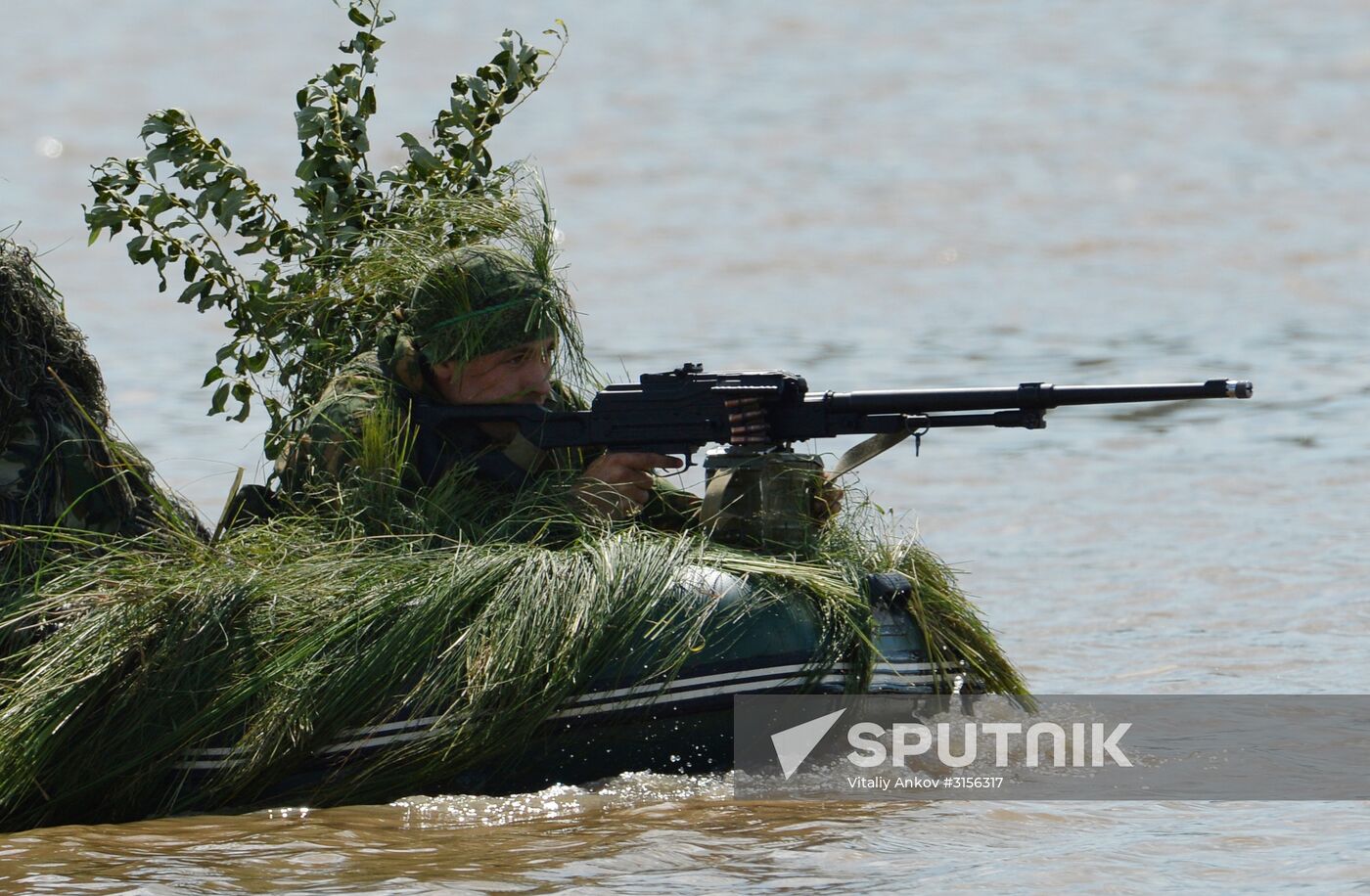 Military exercise in Primorye Territory