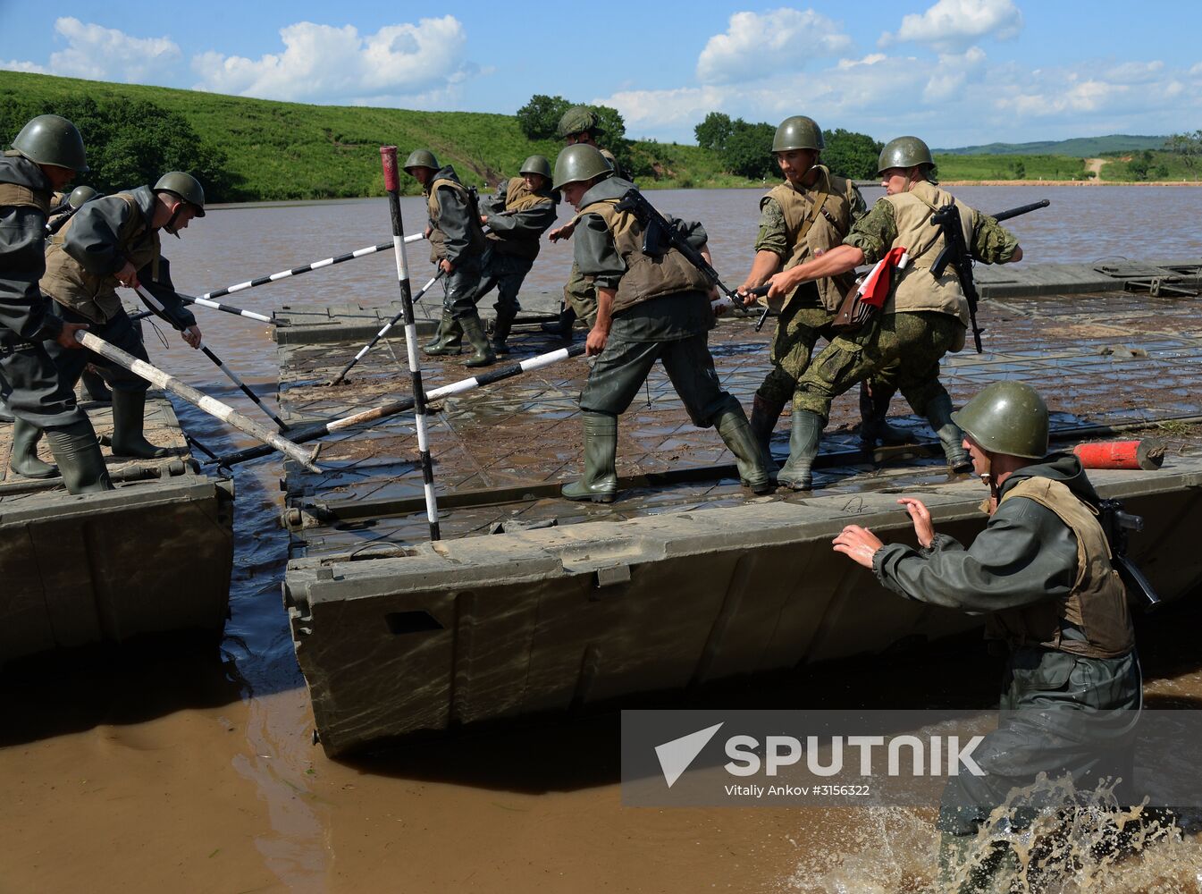 Military exercise in Primorye Territory
