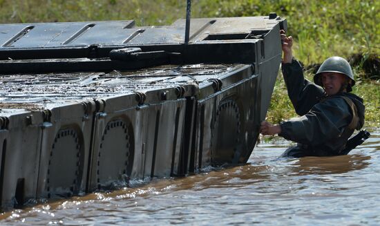 Military exercise in Primorye Territory