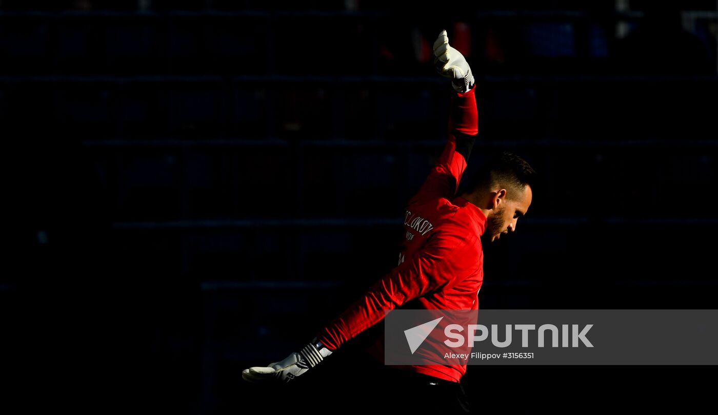 Russian Football Premier League. CSKA vs. Lokomotiv