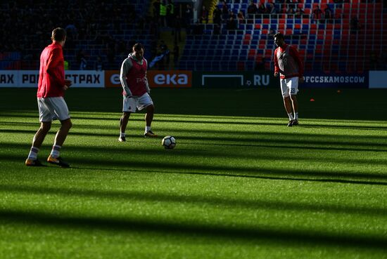 Russian Football Premier League. CSKA vs. Lokomotiv