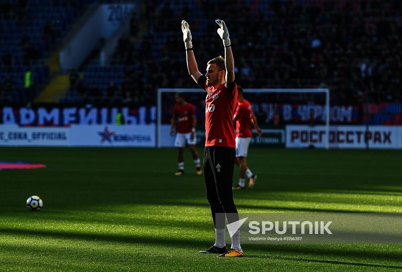 Russian Football Premier League. CSKA vs. Lokomotiv