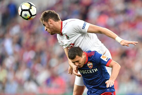 Russian Football Premier League. CSKA vs. Lokomotiv