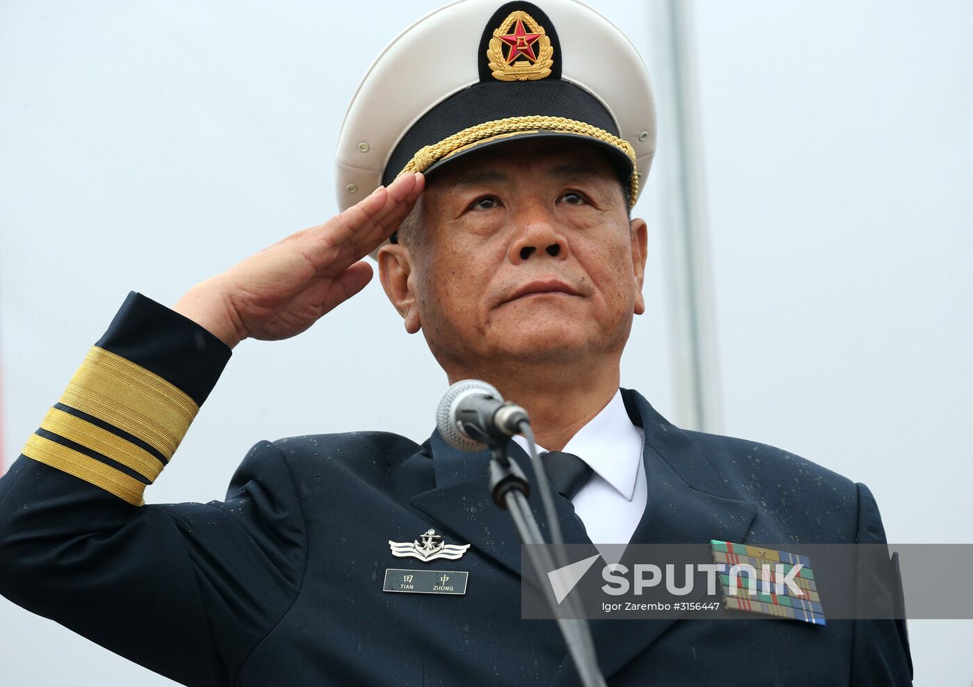 Three Chinese Navy ships arrive in Baltiysk