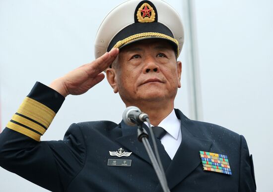 Three Chinese Navy ships arrive in Baltiysk