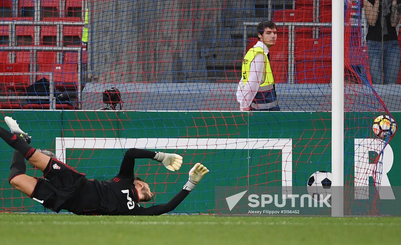 Russian Football Premier League. CSKA vs. Lokomotiv