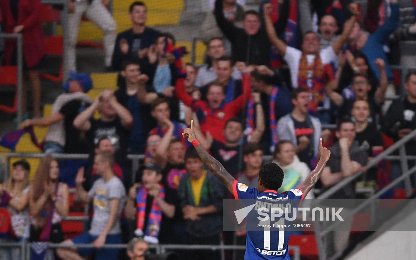Russian Football Premier League. CSKA vs. Lokomotiv