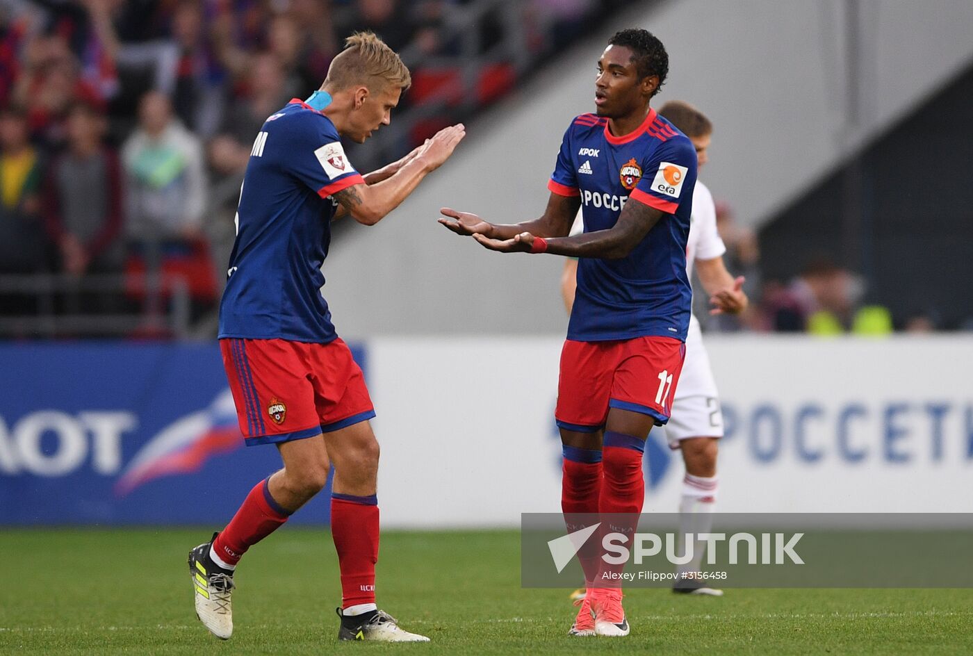 Russian Football Premier League. CSKA vs. Lokomotiv