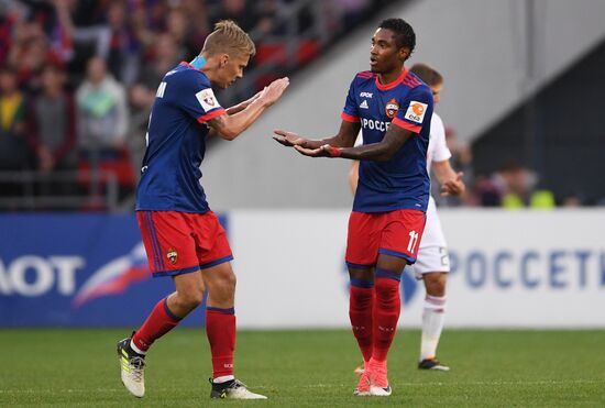 Russian Football Premier League. CSKA vs. Lokomotiv