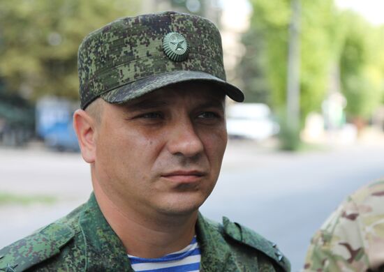 Anti-terrorist exercise in Lugansk