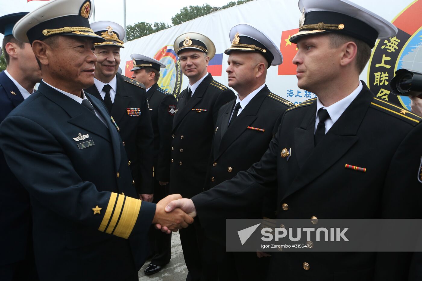 Three Chinese Navy ships arrive in Baltiysk