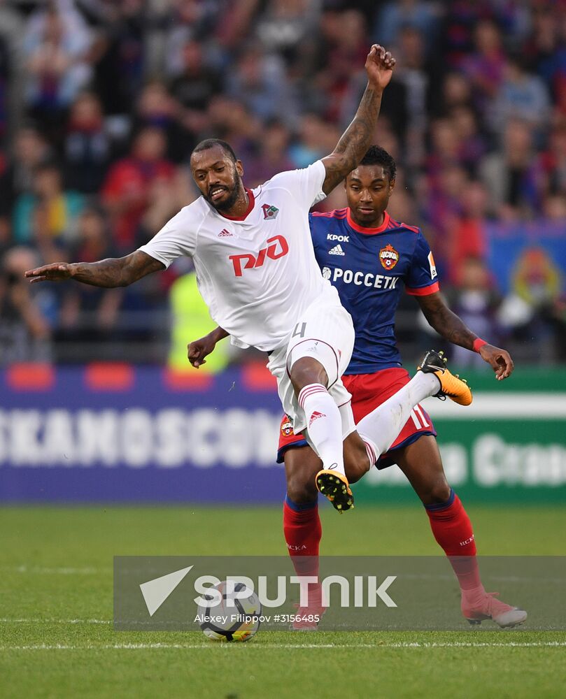 Russian Football Premier League. CSKA vs. Lokomotiv