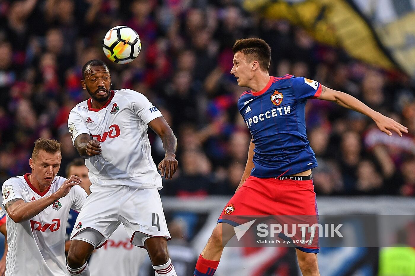 Russian Football Premier League. CSKA vs. Lokomotiv