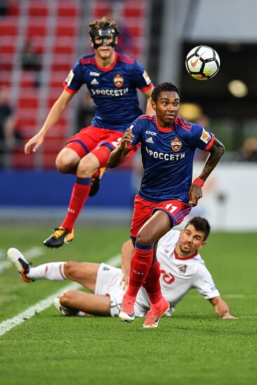 Russian Football Premier League. CSKA vs. Lokomotiv