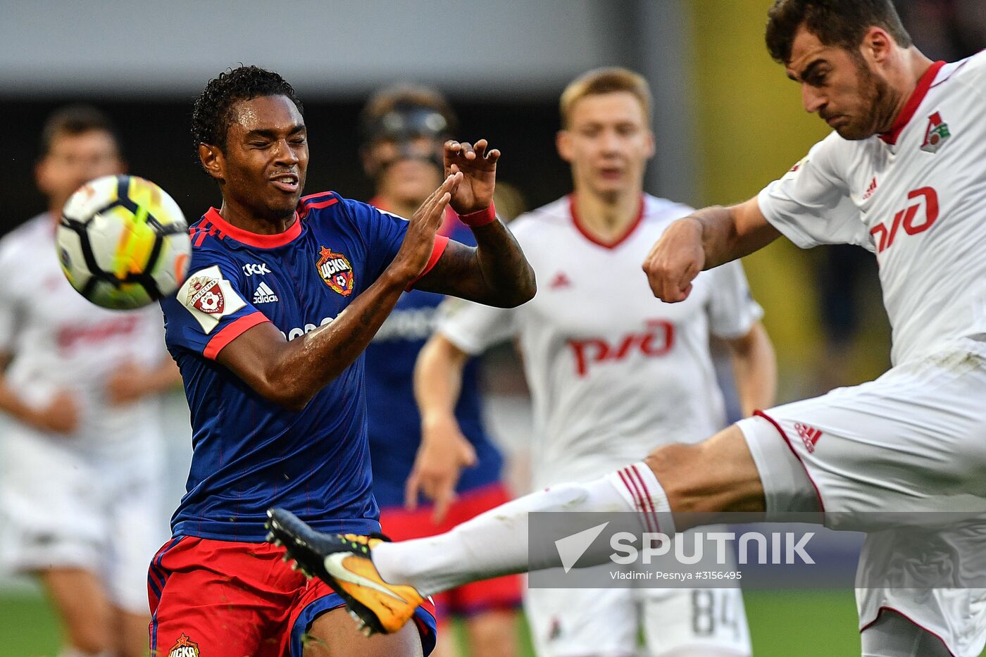 Russian Football Premier League. CSKA vs. Lokomotiv