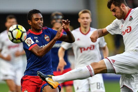 Russian Football Premier League. CSKA vs. Lokomotiv