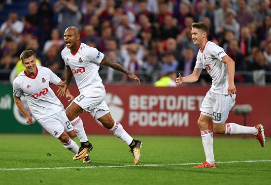 Russian Football Premier League. CSKA vs. Lokomotiv