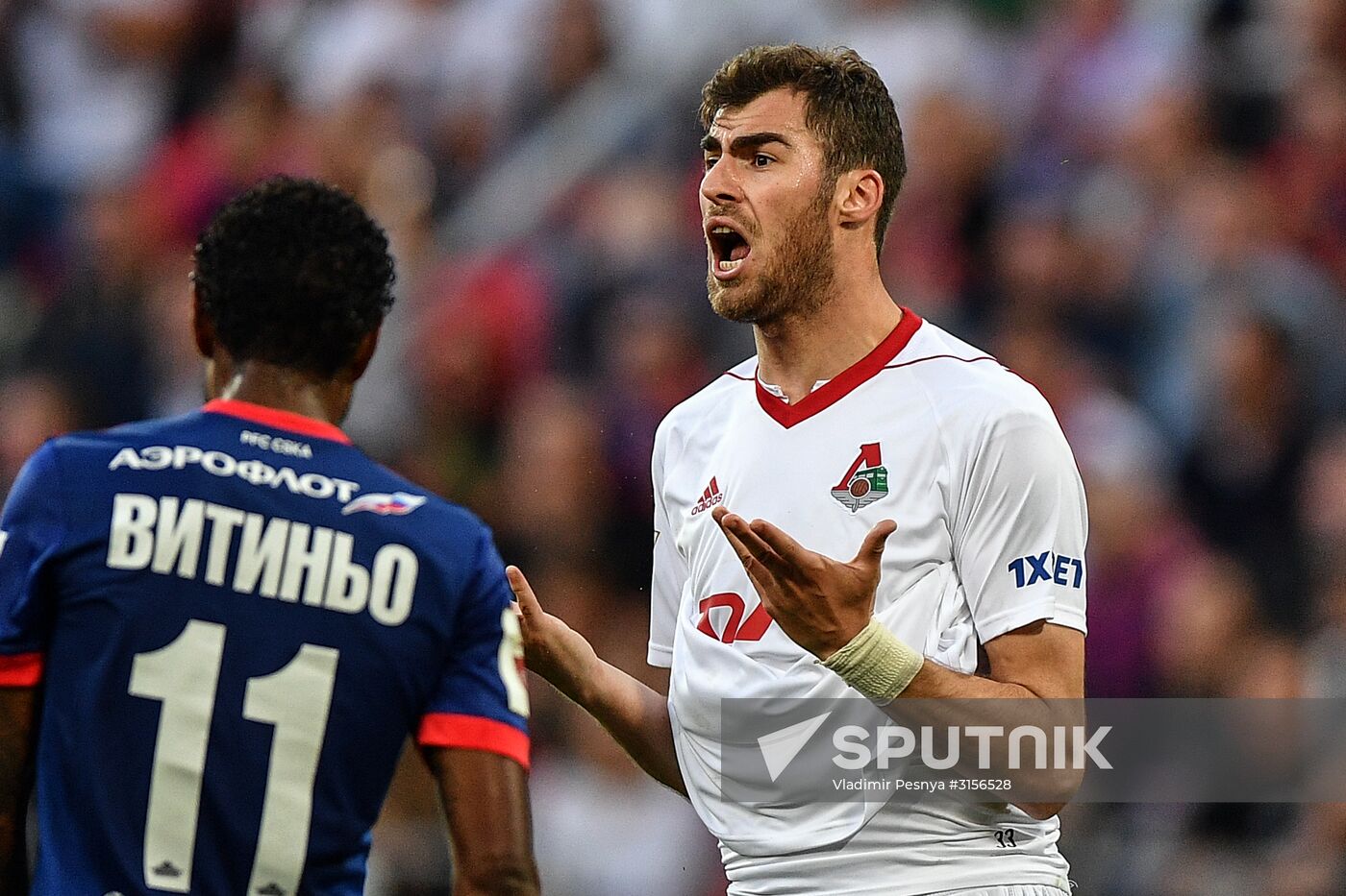 Russian Football Premier League. CSKA vs. Lokomotiv