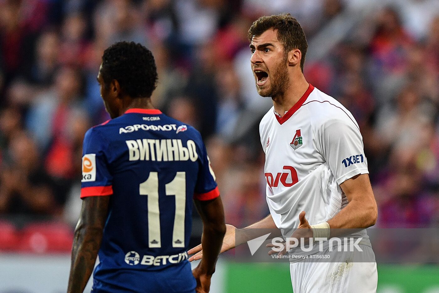 Russian Football Premier League. CSKA vs. Lokomotiv