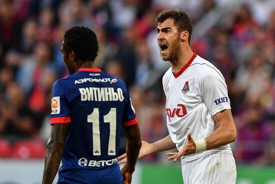 Russian Football Premier League. CSKA vs. Lokomotiv