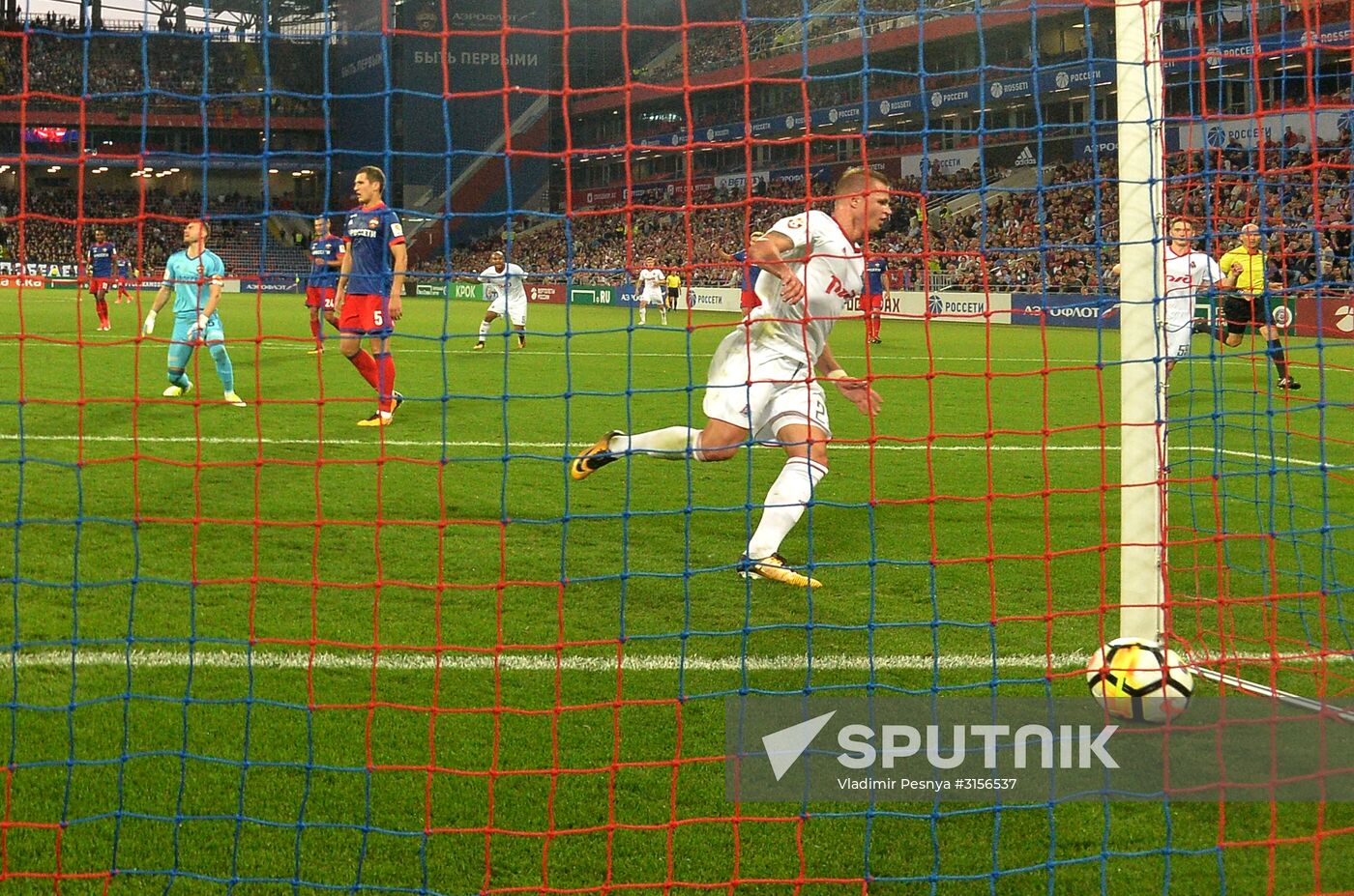 Russian Football Premier League. CSKA vs. Lokomotiv
