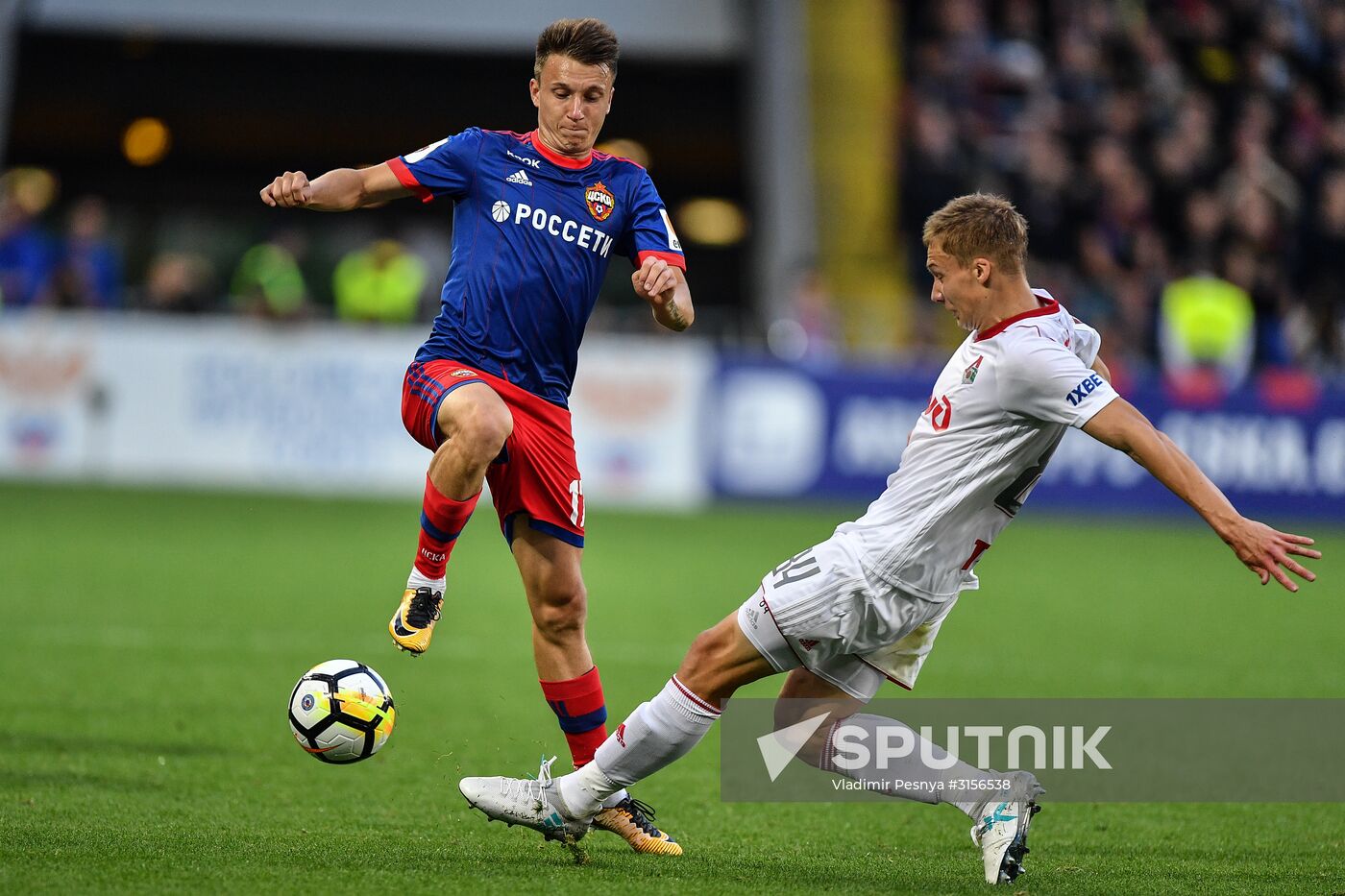 Russian Football Premier League. CSKA vs. Lokomotiv