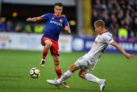 Russian Football Premier League. CSKA vs. Lokomotiv