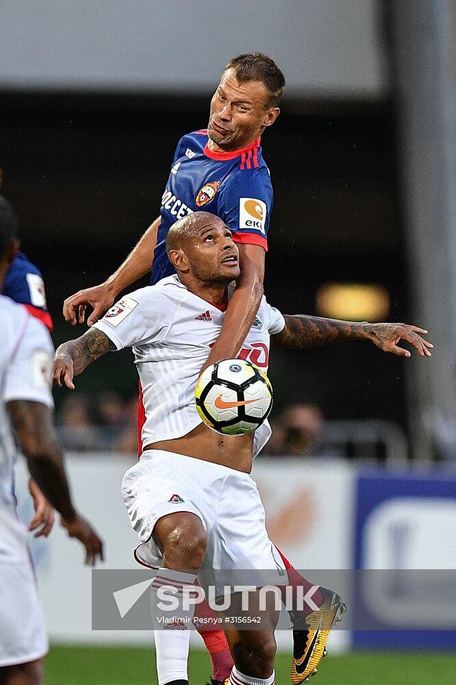 Russian Football Premier League. CSKA vs. Lokomotiv