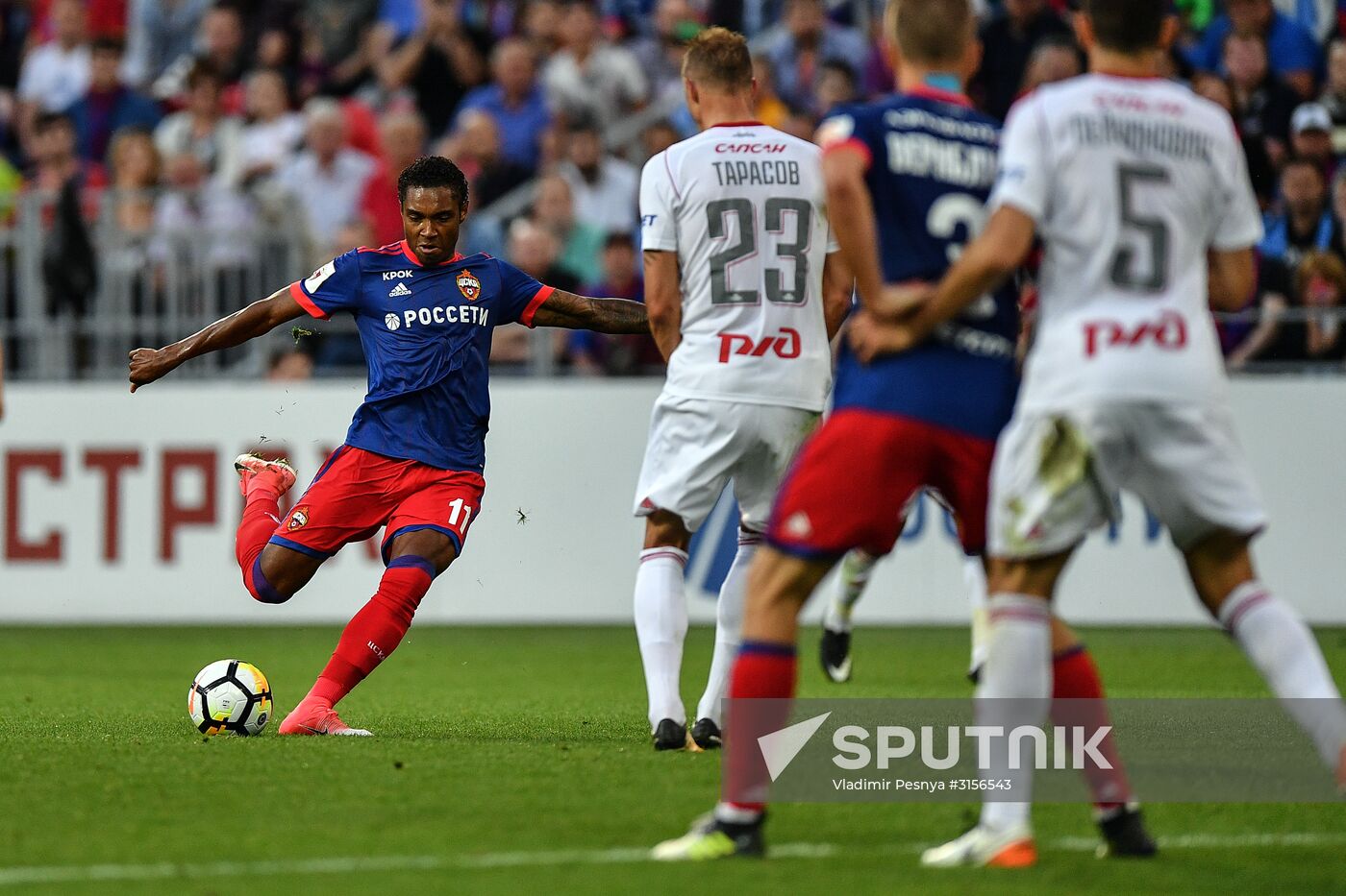 Russian Football Premier League. CSKA vs. Lokomotiv