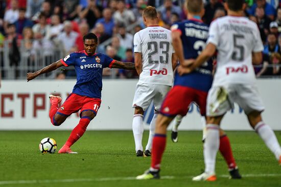 Russian Football Premier League. CSKA vs. Lokomotiv