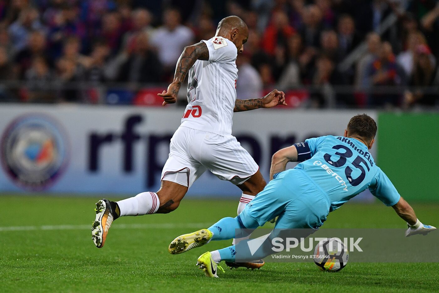 Russian Football Premier League. CSKA vs. Lokomotiv