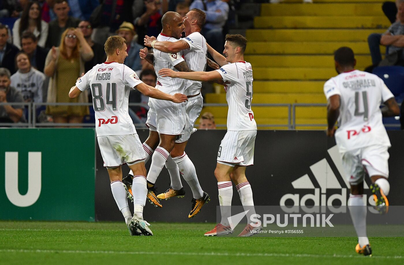 Russian Football Premier League. CSKA vs. Lokomotiv