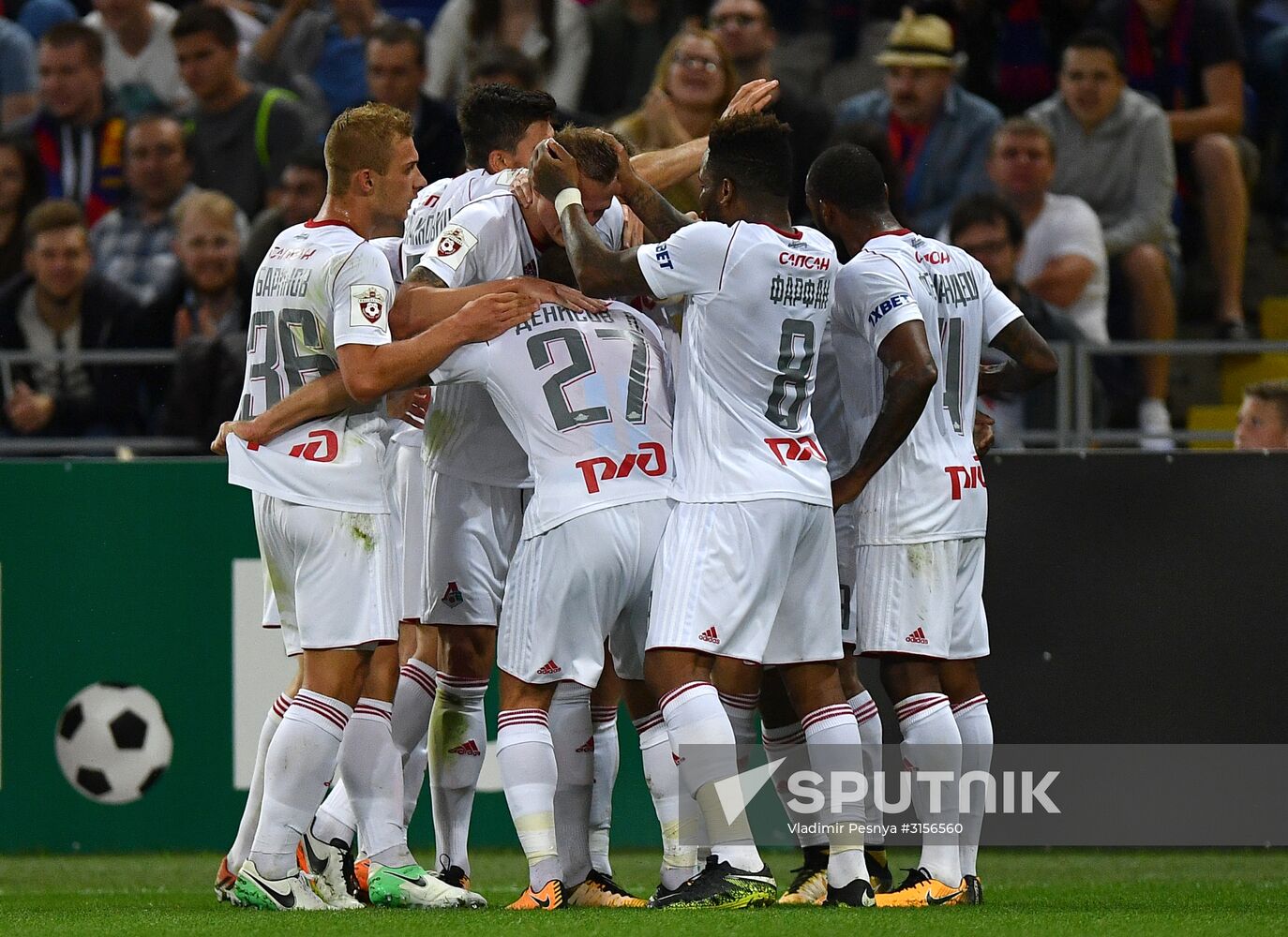 Russian Football Premier League. CSKA vs. Lokomotiv