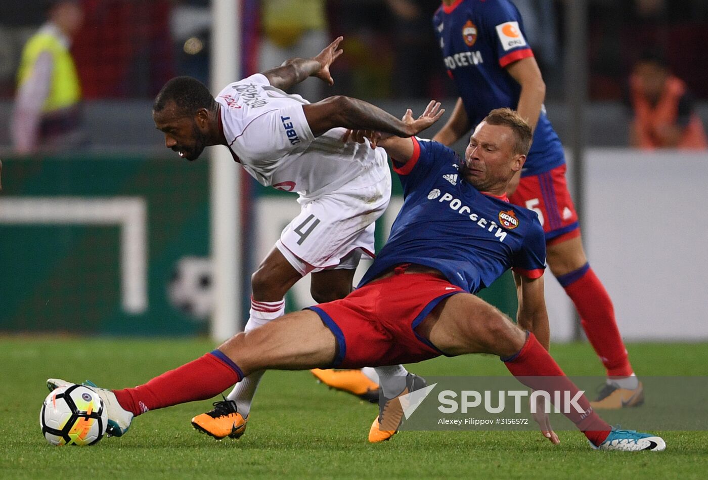 Russian Football Premier League. CSKA vs. Lokomotiv