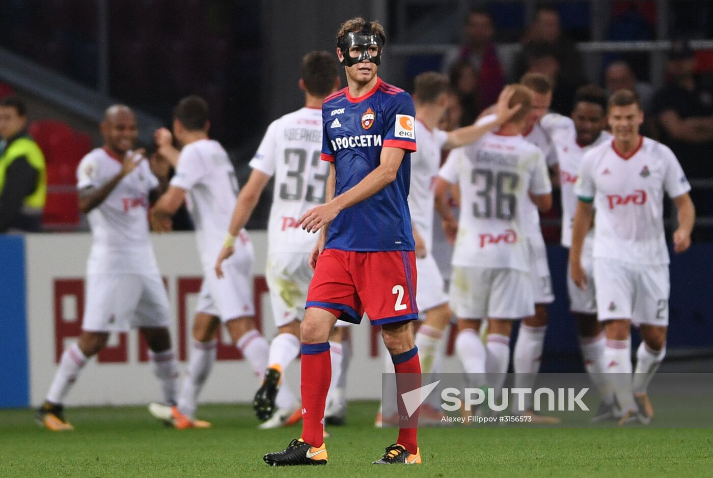 Russian Football Premier League. CSKA vs. Lokomotiv