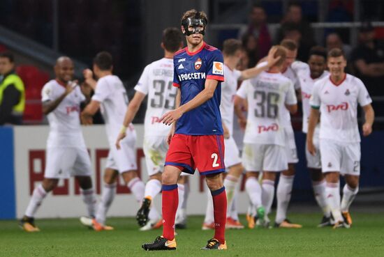 Russian Football Premier League. CSKA vs. Lokomotiv