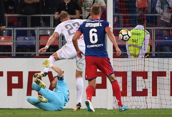 Russian Football Premier League. CSKA vs. Lokomotiv