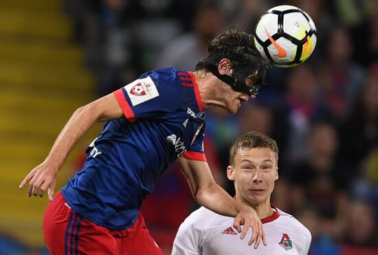 Russian Football Premier League. CSKA vs. Lokomotiv
