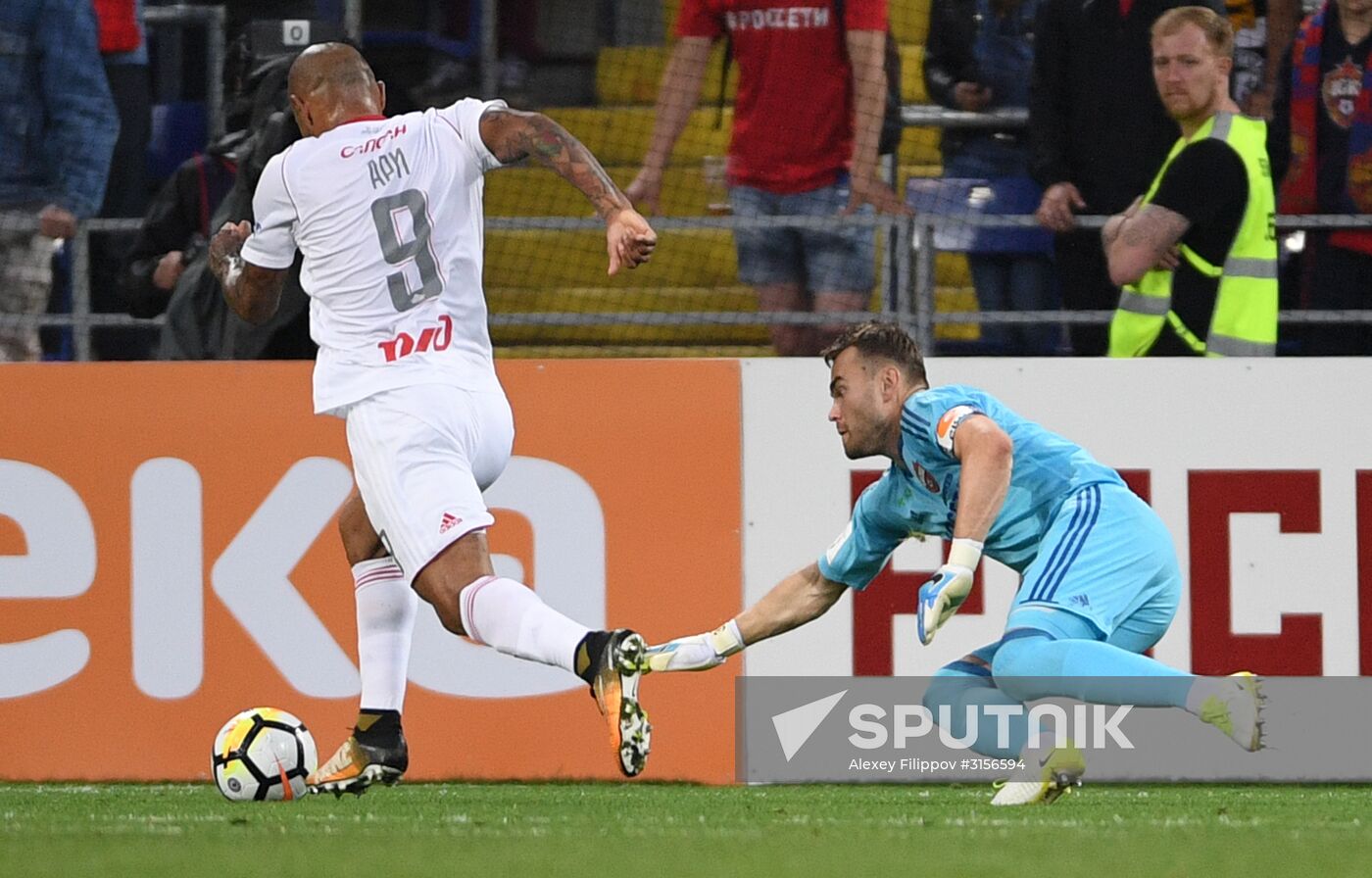 Russian Football Premier League. CSKA vs. Lokomotiv