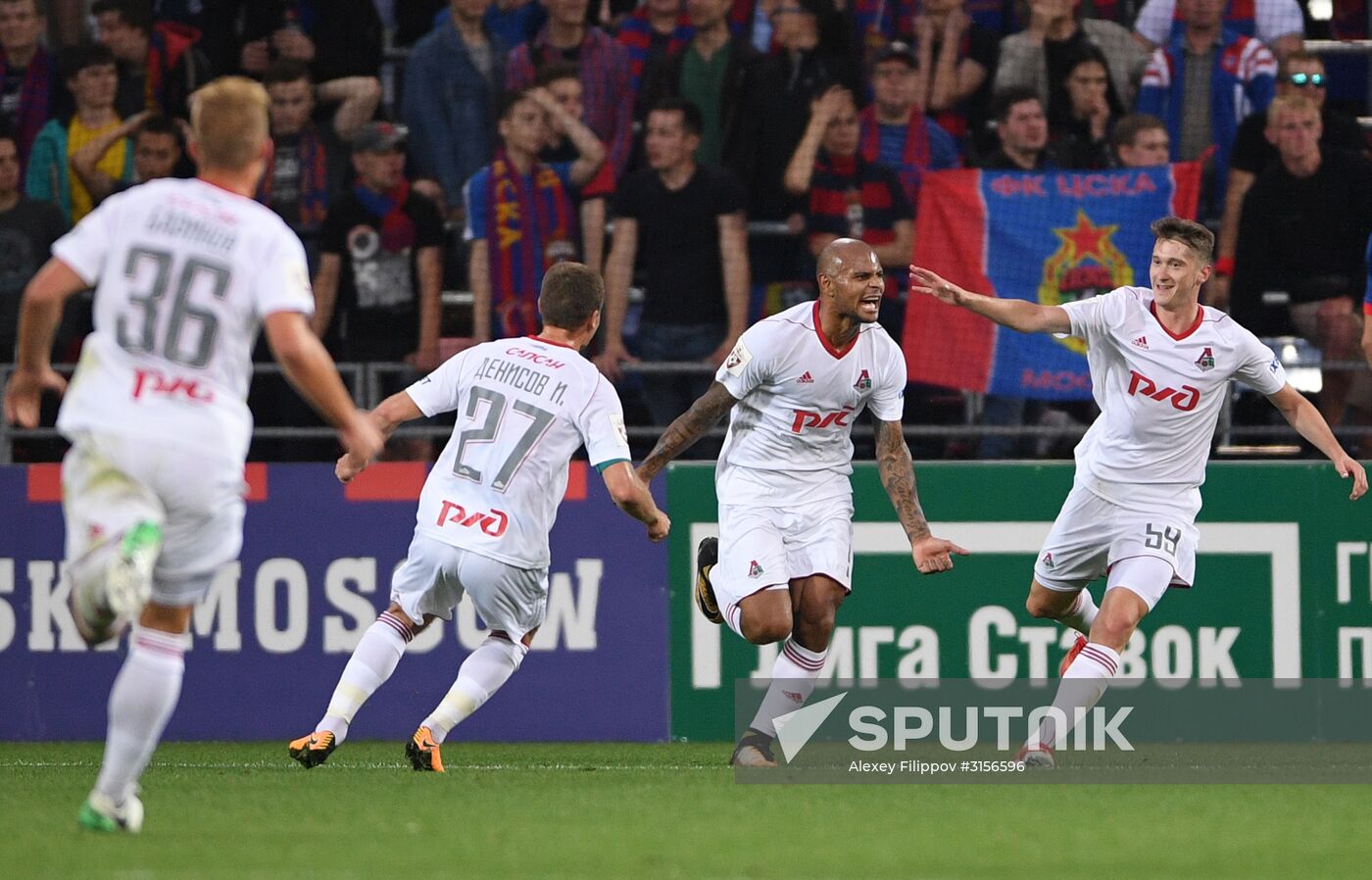 Russian Football Premier League. CSKA vs. Lokomotiv