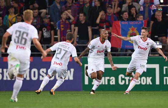 Russian Football Premier League. CSKA vs. Lokomotiv