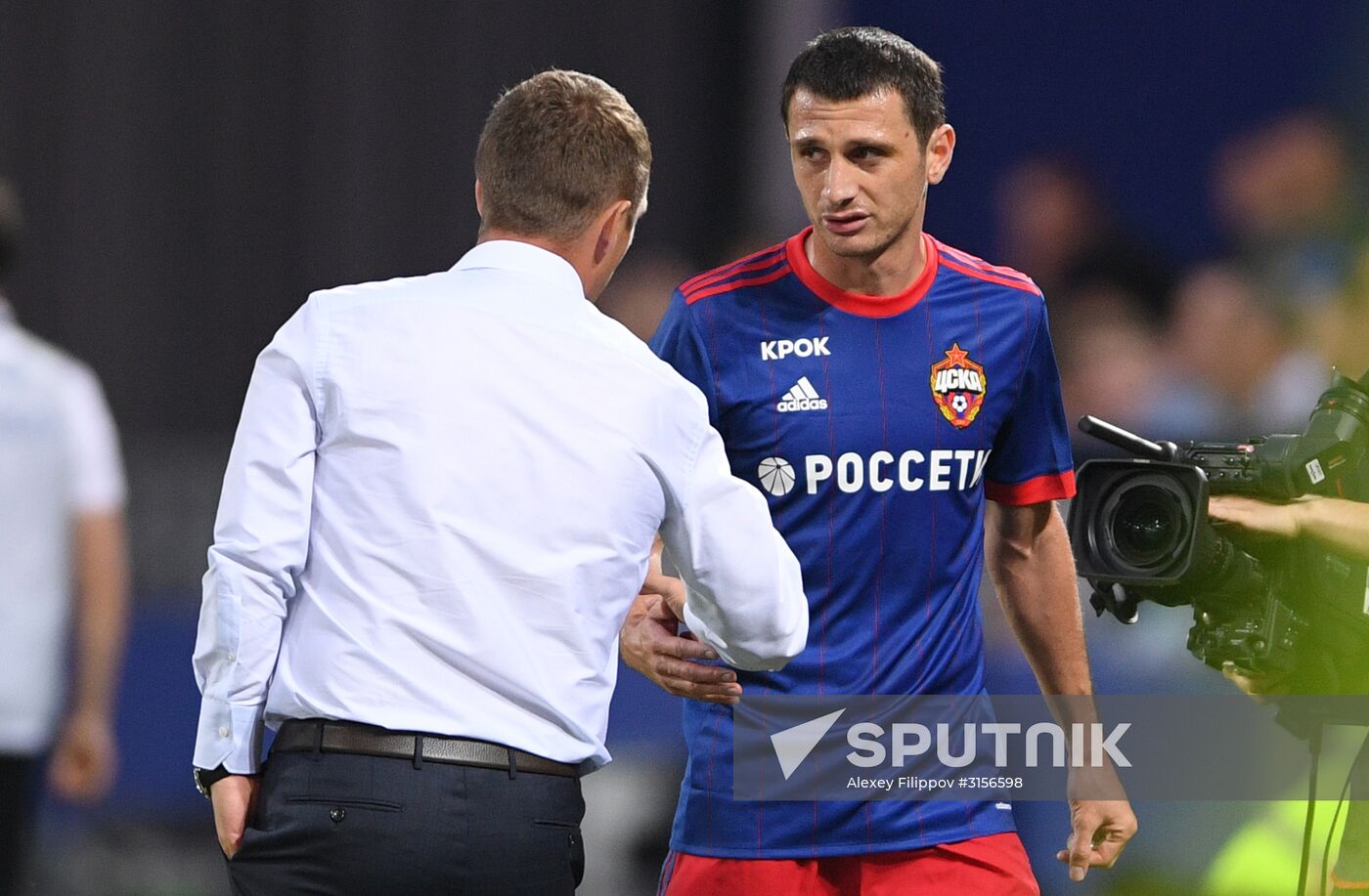 Russian Football Premier League. CSKA vs. Lokomotiv