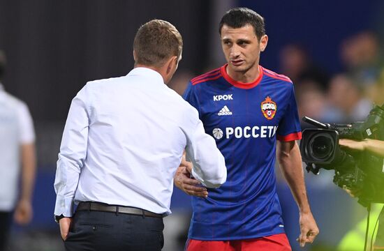 Russian Football Premier League. CSKA vs. Lokomotiv