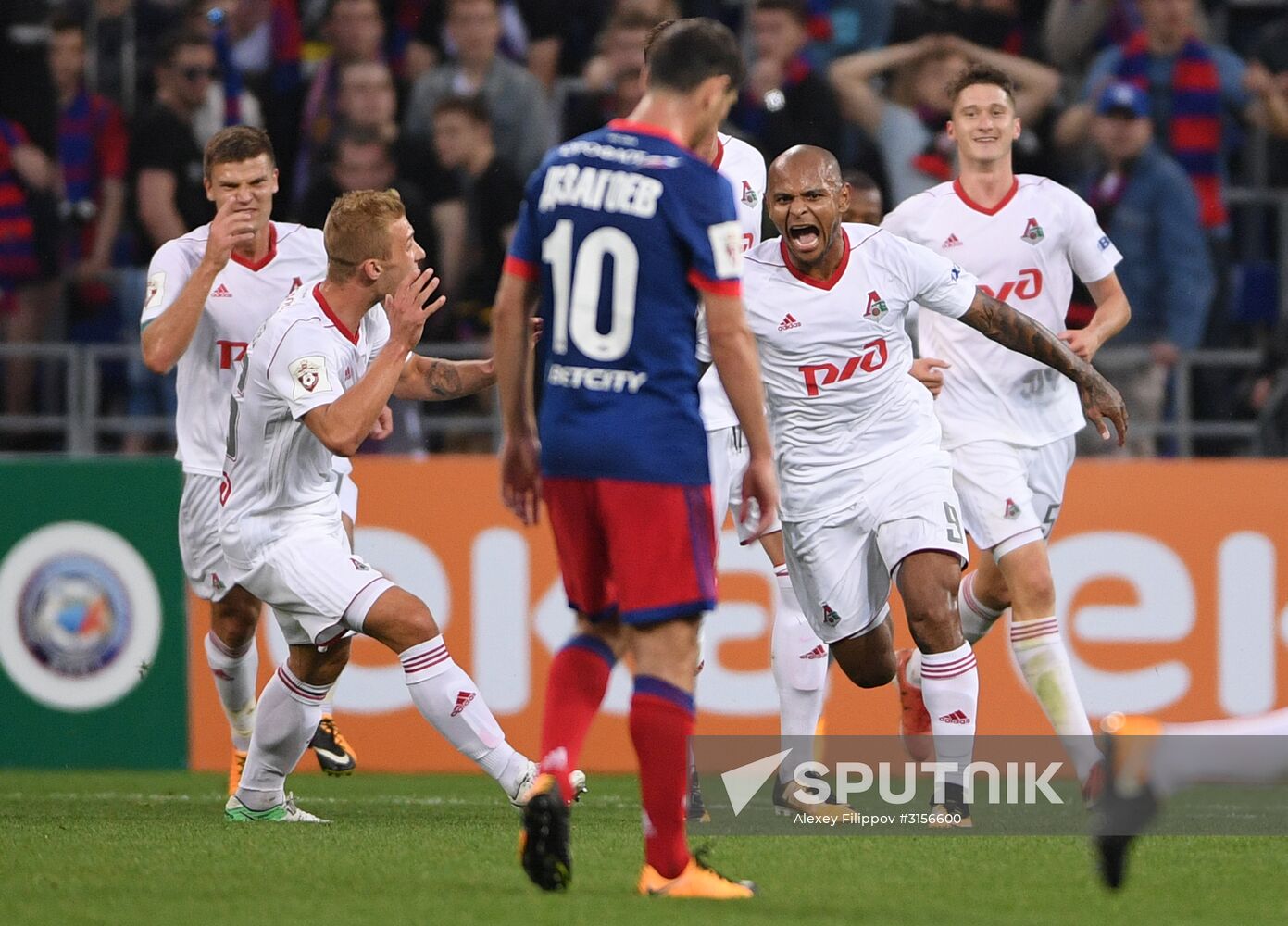 Russian Football Premier League. CSKA vs. Lokomotiv