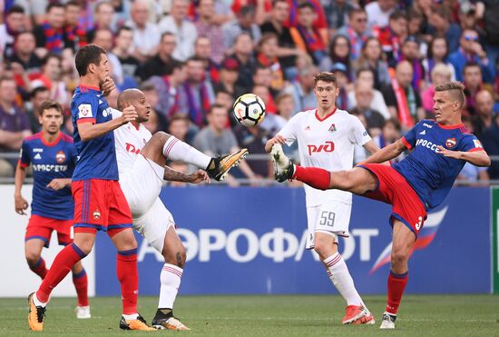 Russian Football Premier League. CSKA vs. Lokomotiv