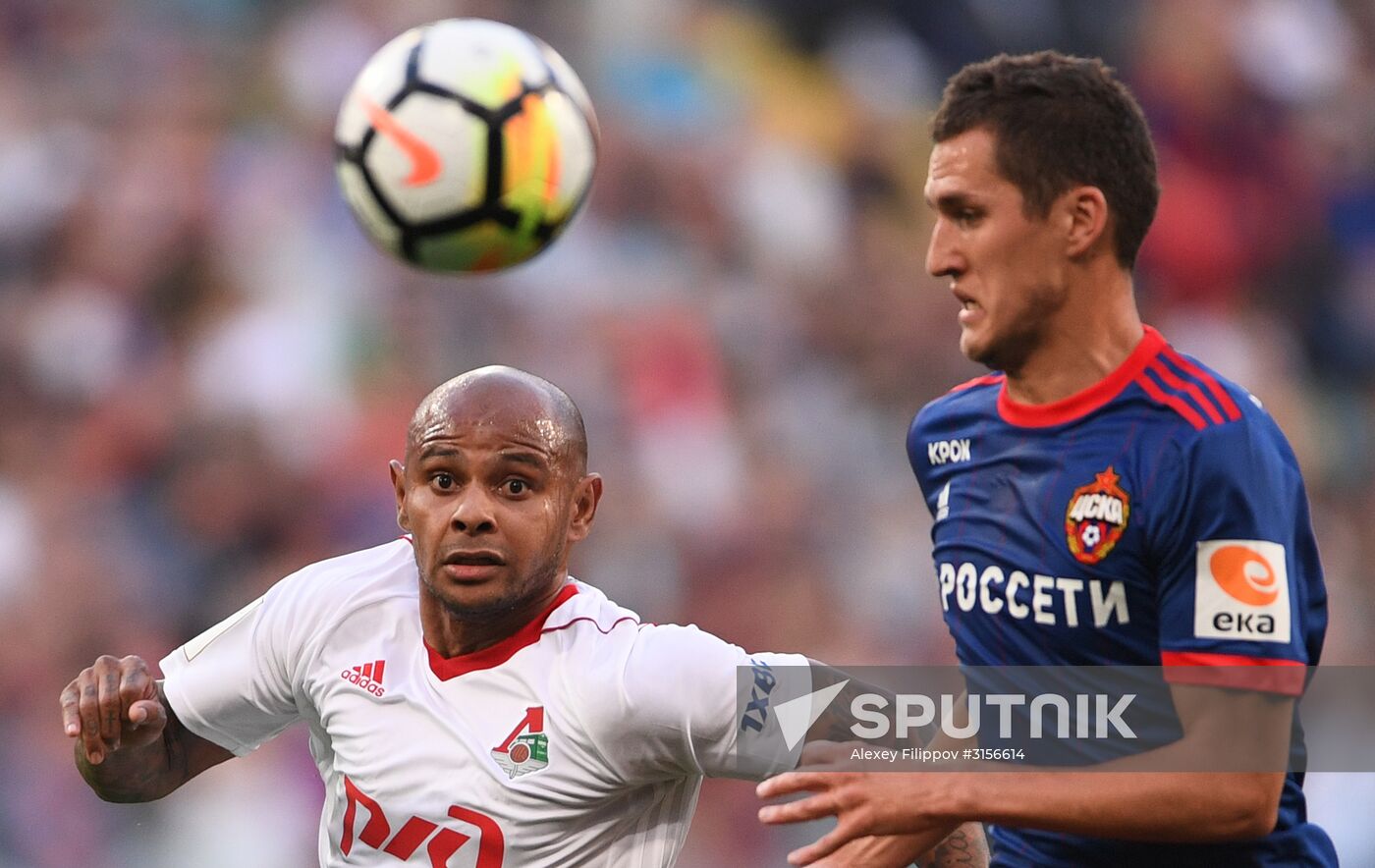 Russian Football Premier League. CSKA vs. Lokomotiv