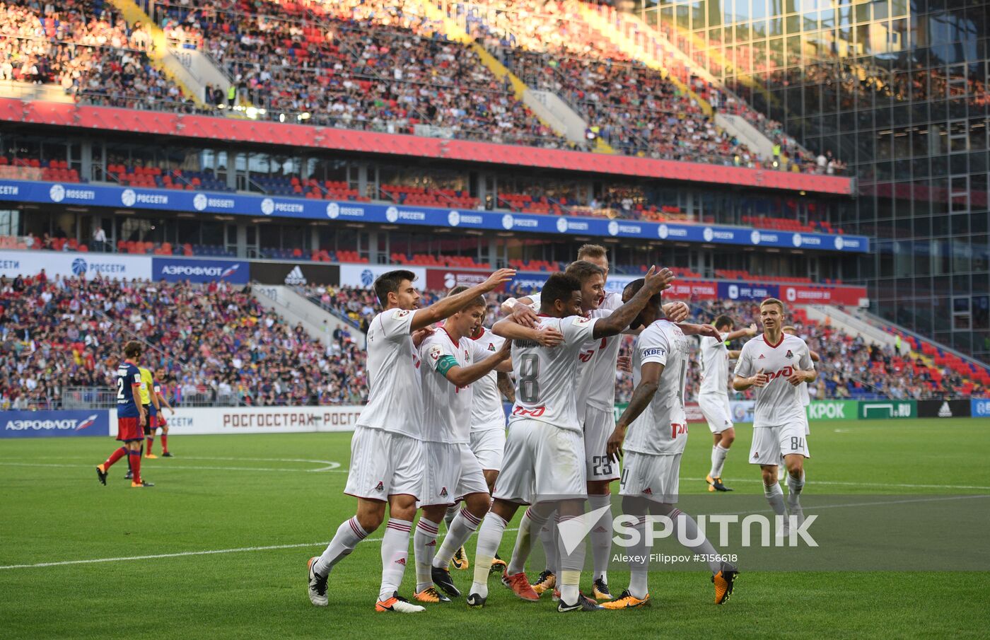 Russian Football Premier League. CSKA vs. Lokomotiv