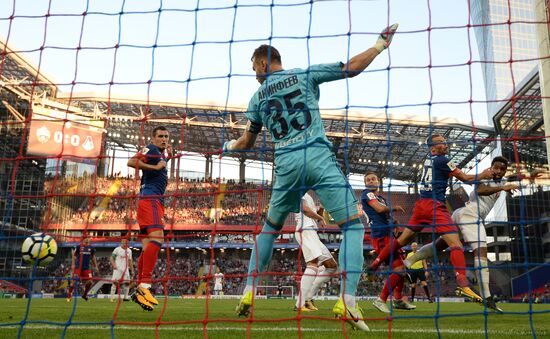 Russian Football Premier League. CSKA vs. Lokomotiv