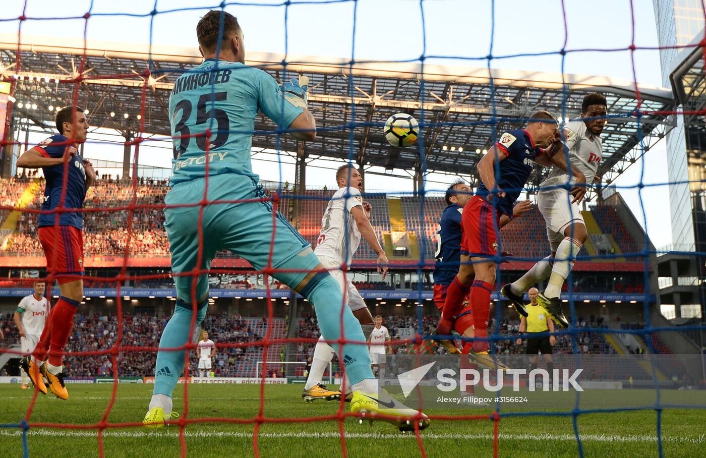 Russian Football Premier League. CSKA vs. Lokomotiv